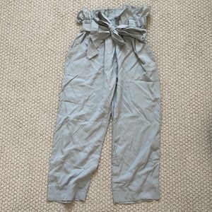 Asos Grey Wide Leg Crop Sz 6